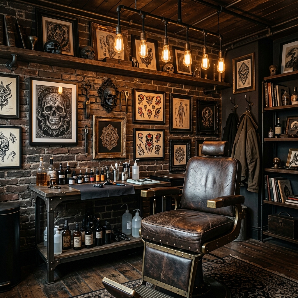 Aura Ink Tattoo Studio Luzern Interior